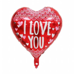 wedding balloon heart shaped love balloon wedding dress up proposal party arrangement balloons I love you aluminum foil balloon 18inch