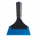 V&auml;ike kaabits 5-tollise kummist minipuhastiga akende toonimise t&ouml;&ouml;riistadega libisemiskindla k&auml;epidemega peegelklaasi aknapesuri jaoks One Size sinine