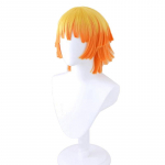 Deemonitapja Agatsuma Zenitsu Kamado Nezuko Parukad Kimetsu No Yaiba Cosplay Parukad