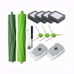 Tarvikud iRobot Roomba i7 i5 E5 J5 E / I / J seeria tolmuimeja jaoks Varuosad Vahetuskomplekt, Peahari, Tolmukotid, HEPA filtrid, K&uuml;lghari Kit 1