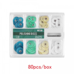 Hammaste poleerimiskettad, kontuuride v&auml;hendamine hambaravi kulumaterjalide triibud 80pcs