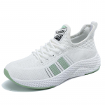 fashion 2024 new style four seasons flying woven sports shoes casual breathable comfortable fashion trendy shoes running women's shoes 35 beež