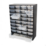 Sahtel Hoiukapp Organisaator Mutrid Kruvid V&auml;ikesed esemed Garaaž Organisatsioon Must