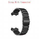 Metallist roostevabast terasest randmerihm Amazfit T-REX 3 T-REX3 nutikella k&auml;epaela k&auml;ev&otilde;ru k&auml;ev&otilde;ru tarvikute jaoks T-Rex 3