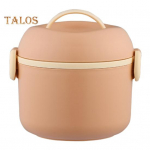 Toidu hoiukast, suur mahutavus, s&auml;ilitab v&auml;rskuse mikrolaineahjus kasutatavad tahked kooli&otilde;pilased Bento toidukonteinerid k&ouml;&ouml;gitarbed roosa