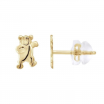 LEA &; ARTHUR - Laste k&otilde;rvar&otilde;ngad TEDDY Mustrid 375 Tuhanded kollane kuld - SILICONOR jalutusk&auml;ru s&uuml;steem - Laste ehted