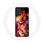 Coque Maniacase pour Samsung A32 4g Nike peinture color&eacute;e