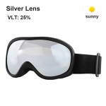 Suusaprillid Suure raamiga lumeprillid v&auml;rvilise l&auml;&auml;tsega Uduvastased Suusaprillid Suusamask Lumelauaprillid Meestele Naistele