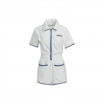 Adidas Originals Trefoil Logo Print Half Zip l&uuml;hikeste varrukatega naiste body, valge HT5937 XS