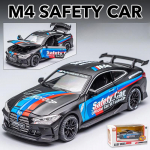 1/32 BMW M4 Superauto Sulamist Auto Mudel T&otilde;mmatava Mootori Heliga ja Valgustusega Laste Kingitus Kogumiseks Valatud M&auml;nguasja Mudel A469 must