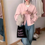 Kevadine ja s&uuml;gisene naiste pluss suuruses &uuml;hendatud &uuml;hev&auml;rviline v&ouml;&ouml;kohaga l&uuml;hike pesapallijakk M roosa