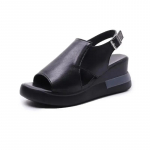 mood Suvised kiilu platvormsandaalid Mood Retro Romeni rannajalatsid Naiste vabaaja peep Toe Pehmed Mugavad sandaalid De Mujer 35-42 35