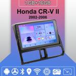 Android Carplay autoraadio Honda CR-V II 2002-2006 multimeediumipleieri peakomplekti stereo GPS-navigatsioon BT WIFI 2+32GB 1+16GB