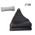 Varjukangas P&auml;ikesekaitsev&otilde;rk Katte Terrassi P&auml;ikesevarjuv&otilde;rk Teibitud Serv &Ouml;&ouml;sidega Taimelava Purje V&auml;lispergolale Autovarjualune Aed 2*3M must