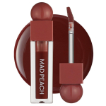 Mad Peach Glow Fit Mood Gloss, 01 Water Ink Rose, 3.8ml, 1 piece brown