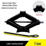 Horisontaalne p&otilde;rkmehhanismiga auto tungraud rehvivahetuseks 1 ton jack + labor-saving wrench