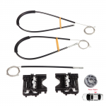 BWR5530 Elektriakna regulaatori remondikomplekt Tagumine parempoolne uks Land Rover Range Rover Sport MK2 L494 2013-2022 jaoks LR078870