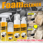 150/100/60/30ML mitmeotstarbeline vahtpuhastusvahend nahapuhastusvahend autode salongide kodupesu jaoks, hoolduspindade pihustav vahtpuhastusvahend 30ML