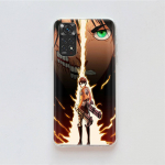 DT52 Anime Attack on Titan Case Samsung A04 A14 A23 A34 A54 M23 M33 M52 M53 Realme 10 9 C30S C35 C55 VIVO Y02S Y21 Y33S Y51 X80 Pro l&auml;bipaistev kate Infinix Note 30 VIP gagaat
