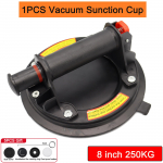 250 kg UUS Vaakum-iminapp 8 tolli 250 kg Kandev&otilde;ime Raskekaaluline Vaakumt&otilde;stuk Graniitplaadile Klaasile K&auml;sitsi T&otilde;stmiseks must