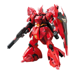 BANDAI SPIRITS RG Mobile Suit Gundam Counterattack Sazabi m&otilde;&otilde;tkavas plastmudel Chari 1/144 v&auml;rvikoodiga black