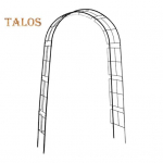 Metallist Aiav&auml;rav Ronitaimedele Pulma&uuml;rituse Dekoratsioon Kaare Raam Lihtne Kokkupanek Kumer Taimetugi Roosidele Viinapuudele &Otilde;hupallidele must