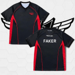 2025 League Of Legends SKT T1 Vormis T-s&auml;rk LOL Esports Faker Jersey T-s&auml;rk ZEUS Spordim&auml;ngude Meeskond Mehed Poiss V&otilde;istlusriided Topid L