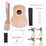 21-tolline Basswoodi 4 string Ukelele DIY komplekti instrumentide tarvik