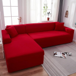 Nordic Chaise Longue elastne diivani kate &ndash; universaalne kogu hooaja padjakatte komplekt two people 145-185cm punane