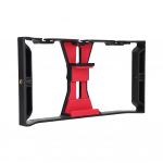 Kaasaskantav Dual Handheld Handheld Telefon Reguleeritav stabilisaatori tugi salvestusseade