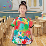 Taskutega kunstismokk lastele, veekindla p&otilde;lle maalimistoimingud S_Multicolor