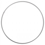 Anneau en m&eacute;tal - Rayher - Argent - 25 cm - D&eacute;coration int&eacute;rieure - Mixte