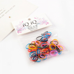 Mustad Paksud Elastsed Juuksekummid: Kahjustusteta juuksekummid naistele ja lastele