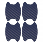 4 tk autoukse k&auml;epideme kriimustuskaitse, universaalne s&uuml;sinikkiust kleebis punane