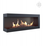 Seinale paigaldatav Bioetanool kamin DELTA vasakpoolne 120 cm T&Uuml;V