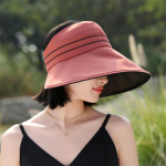 P&auml;ikesekaitsem&uuml;ts naiste suvine vin&uuml;&uuml;l, suure &auml;&auml;rega t&uuml;hi silinder, lihtne vabaaja naiste UV-kaitse p&auml;ikesem&uuml;tsi kate n&auml;gu Adjustable beež