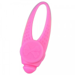 Silikoonkummist lemmiklooma LED ripats &Ouml;&ouml;ohutus vilkuv helendav tuli Vilkuv LED kaelarihm lemmikloomakoera kaelakee helendav ere ripats 7.8x2.5x1.5cm