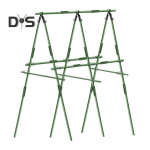 Metallist aiav&otilde;re ronimistaimedele A-raamiga libisemiskindla tekstuuriga viinamarjareestik v&auml;litingimustes kasutatavate taimede tugis&otilde;restik viinapuude jaoks, lilled, k&ouml;&ouml;giviljad M