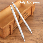 1 tk/partii 0,5 mm HB mehaanilised pliiatsid metallist &uuml;mbris Kontori koolitarbed kirjutustarbed h&otilde;be