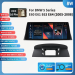 Ossuret 2din Android Auto Raadio Multimeedia Video M&auml;ngija BMW 5. seeriale E60 E61 E63 E64 3. seeriale E90 E91 E92 E93 Stereo GPS Intelligentne Carplay 4G RDS 8W 8G 128G,AI