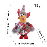 J&otilde;uluvana p&otilde;dra seisva ornamendiga j&otilde;ulupuu ripats