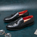 Mokassiinid Kleitkingad Elegantne Tasuta Kohaletoimetamine Disainer Nahast Vabaaja Mood S&otilde;idukingad Meeste Luksuslik Slip-on Mugavad 47 6 must