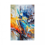 V&auml;rviline Tekstuuriga Abstraktne &Otilde;limaal L&otilde;uendil Seinakunsti Plakatid Moodne Kodu Sisekujundus Seina Pildid Elutoa jaoks 40x60cm