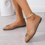 Naiste vabaaja lamedad kingad Uued Bow Elegantsed jalutusjalatsid Kevade disaineri br&auml;ndi Retrokleit Pehme tallaga kingad Zapatillas Mujer 36 must