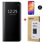 Kaitse&uuml;mbris - Xiaomi - Redmi 8 - Peegliga Flip-&uuml;mbris - Traadita laadimise tugi - Magnetiline sulgur