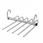 Kokkupandavad maagilised p&uuml;kste riidepuud 5/9 kihti roostevabast terasest ruumi s&auml;&auml;stev riidenagi korraldaja riidekapi jaoks Teksad p&uuml;ksid sall XL