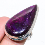 Purple Labradorite Handmade 925 Sterling Silver Gift Ring Size 10 l0j16