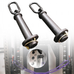 Electric Cage Squat Rack Quick Release Latch Home Gym Accessory Easy to Insert Workout Strength