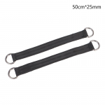 2 tk puust kiigelrihmad raskeveokite konksr&otilde;ngas rippuv rihm &Uuml;hendusrihm v&otilde;rkkiigele poksikoti kiik horisontaalvarras 50*25cm