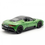 1/24 Maserati MC20 sulamist sportauto mudel auto survevalatud metallist k&otilde;rge simulatsiooniga kollektsioon, heli ja valgusega tagasit&otilde;mmatav m&auml;nguauto kingitus lastele hall